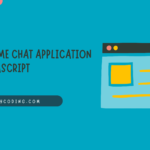 Real-time chat application in JavaScript